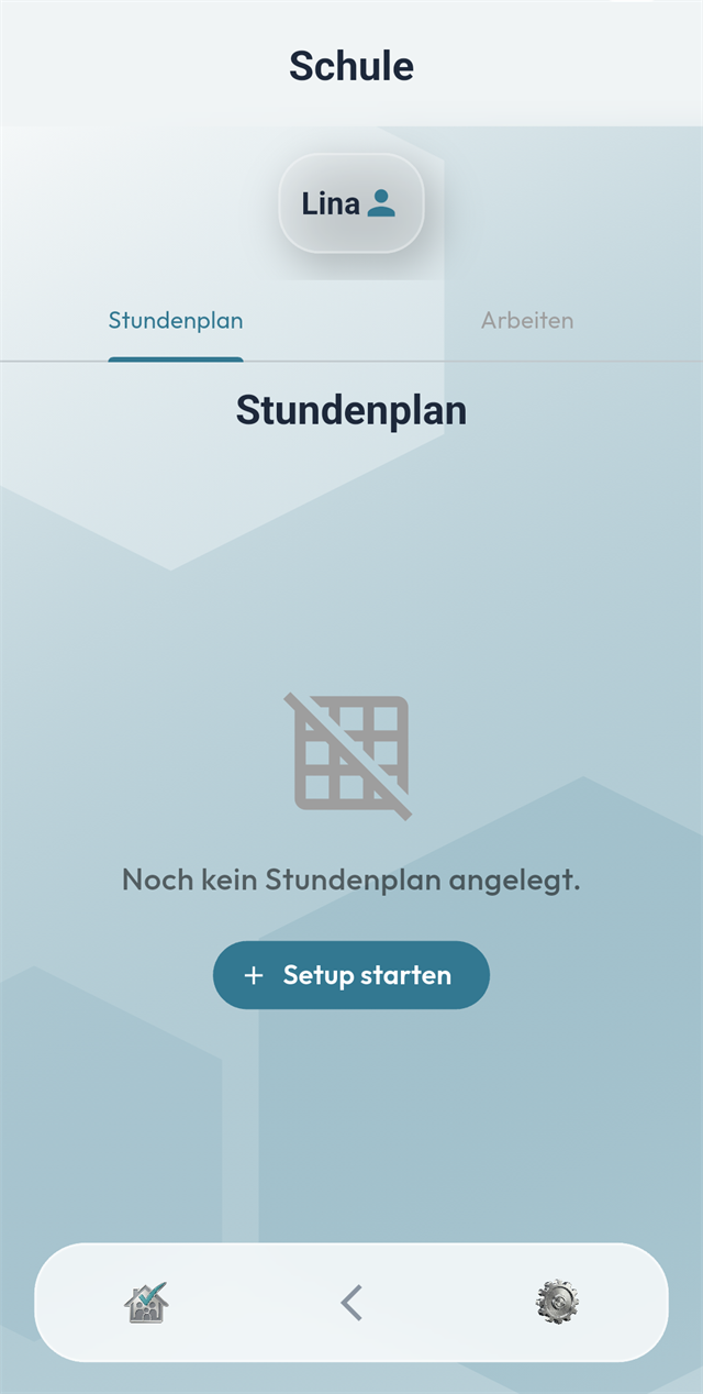 Schule und Stundenplan in Fam2Do