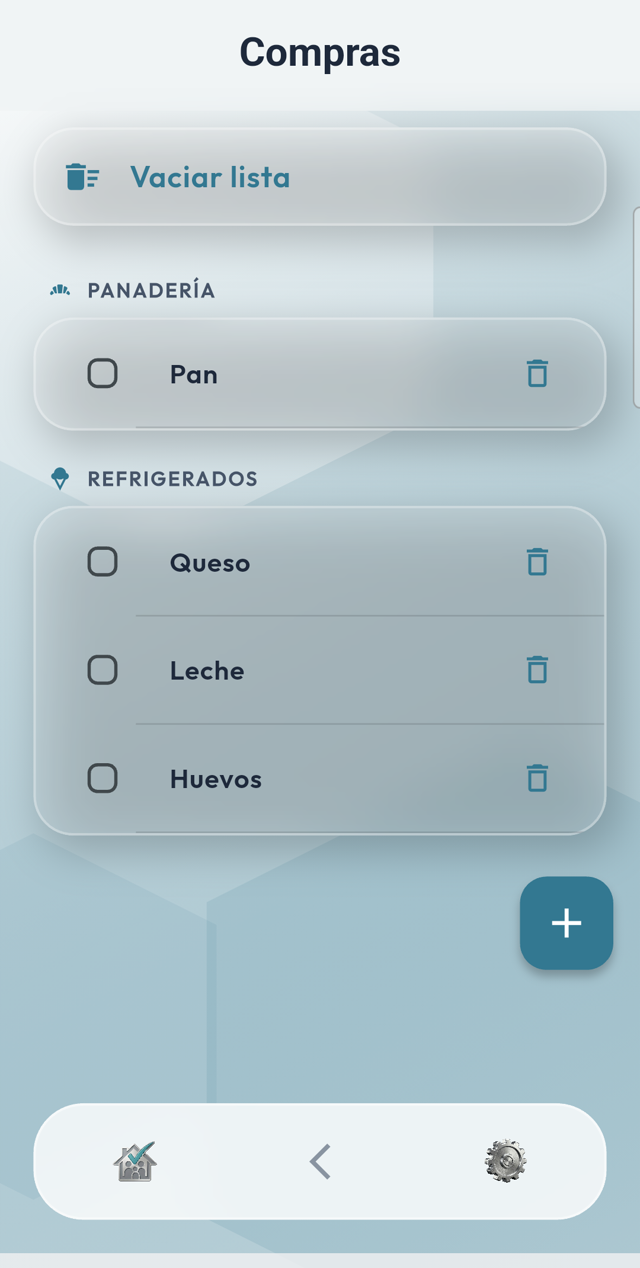 Lista de la compra compartida en Fam2Do